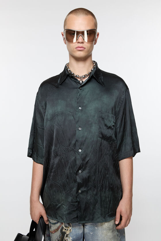 (image for) Functional Printed button-up shirt